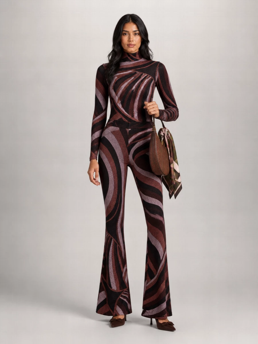 Pucci Silk Wool Printed Scarf