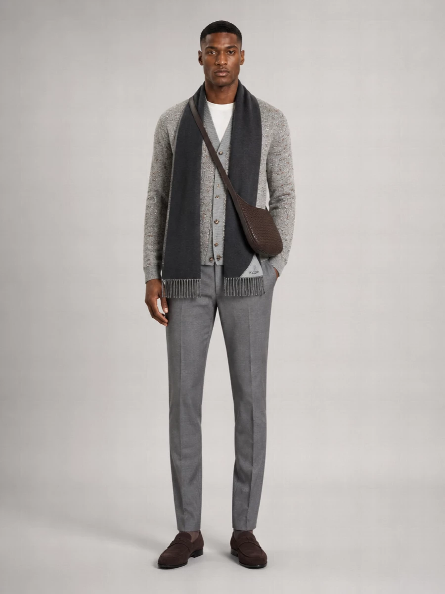 Lardini Wool Alpaca Silk Cardigan