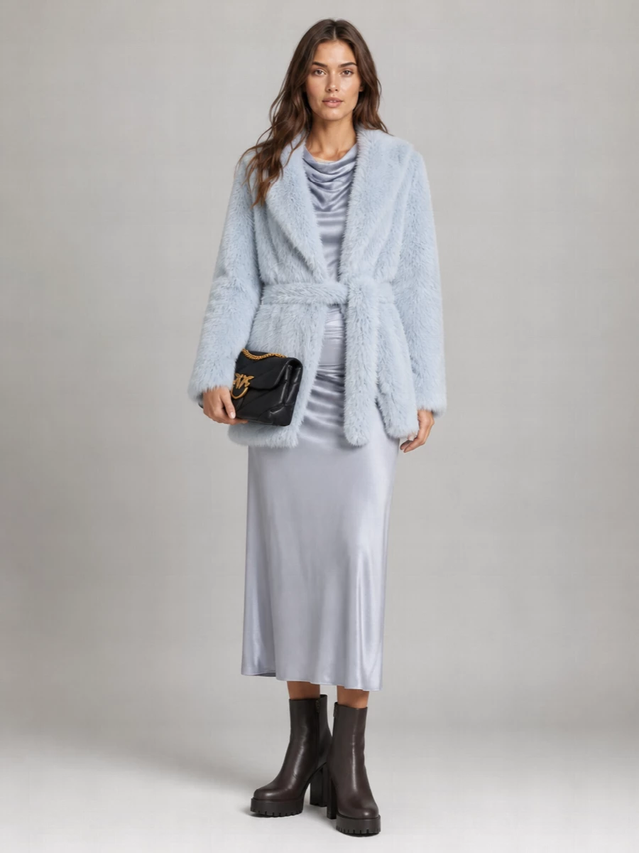 Pinko polyester coat