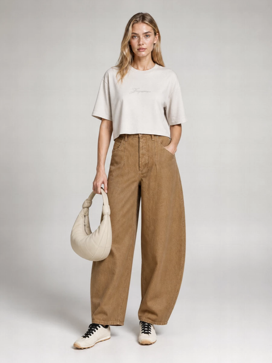 Jacquemus Oversized Cotton T-Shirt