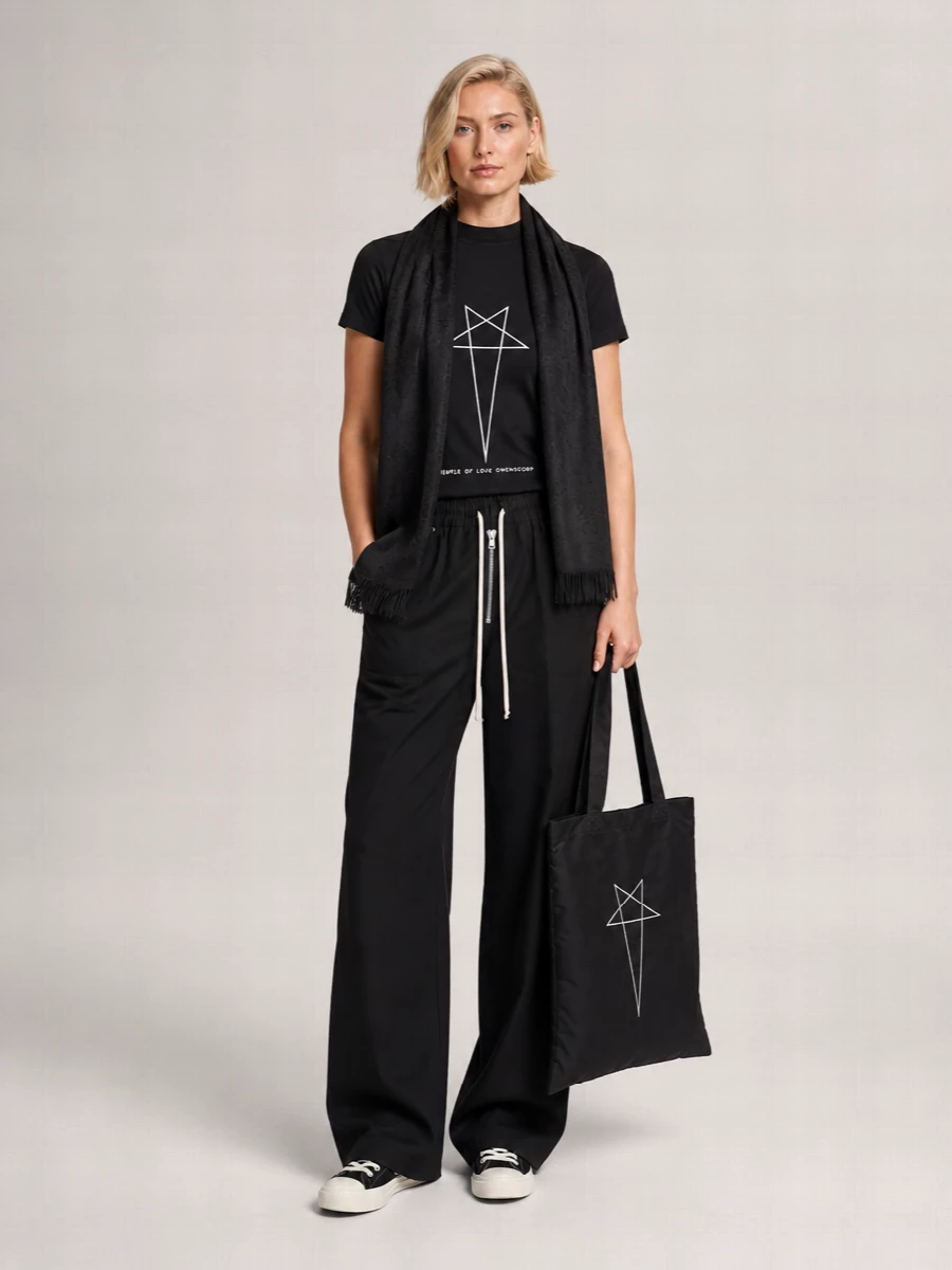Saint Laurent Silk Wool Jacquard Square Scarf