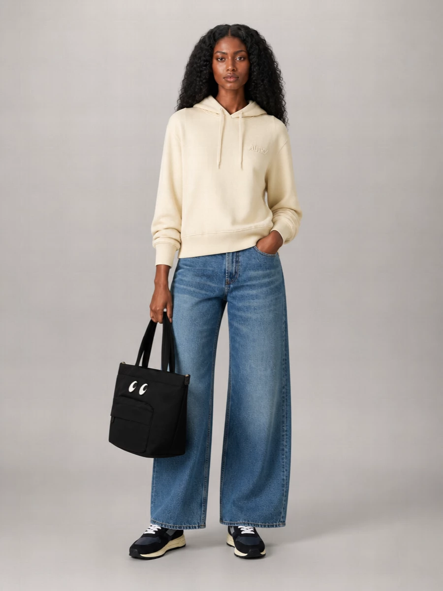 Anya Hindmarch Eyes Mini Recycled Nylon Shoulder Bag