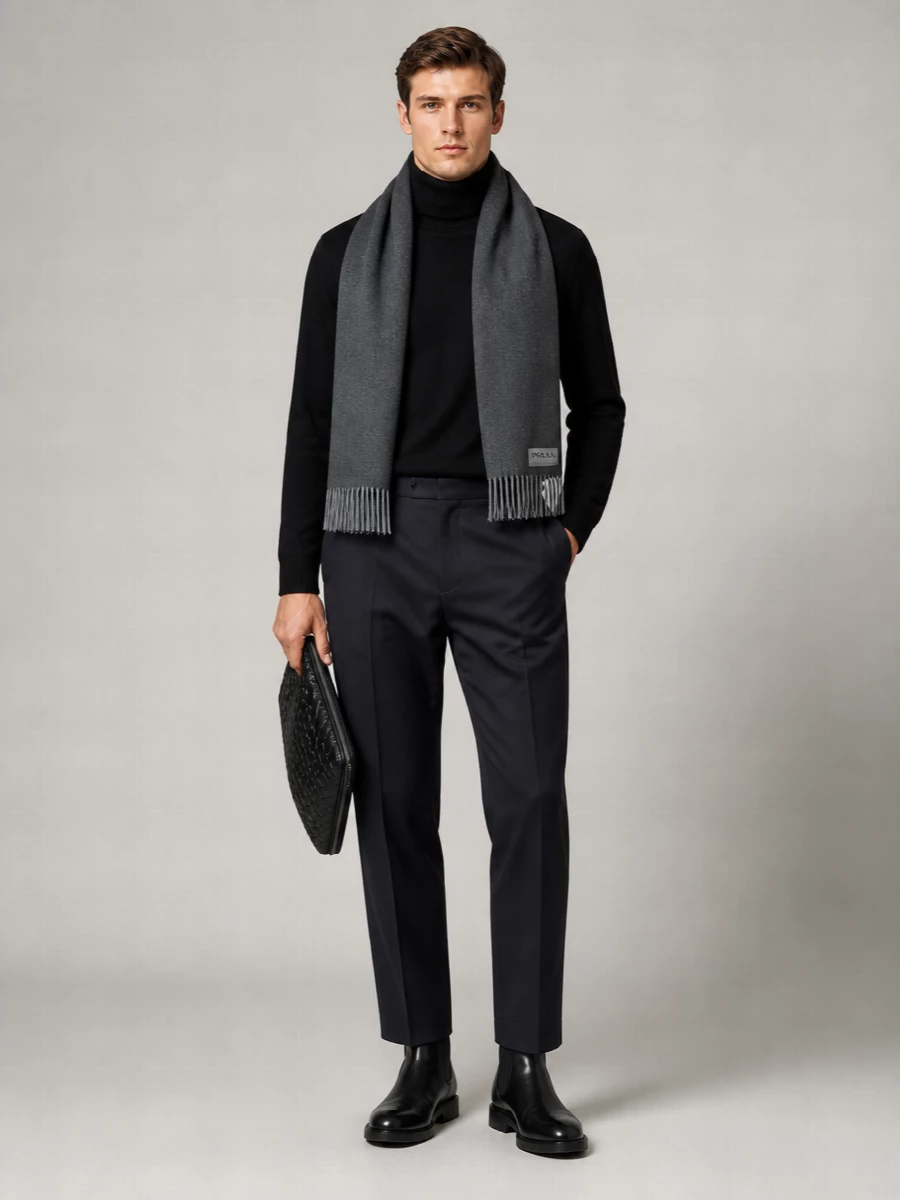 Etro Ribbed Turtleneck Wool Sweater