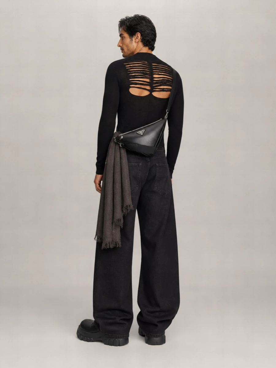 Rick Owens Alpaca Wool Jumper