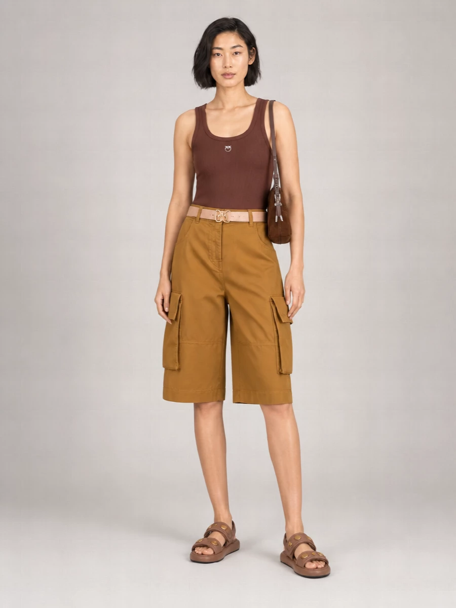 Pinko Love Bag Leather Shoulder Bag