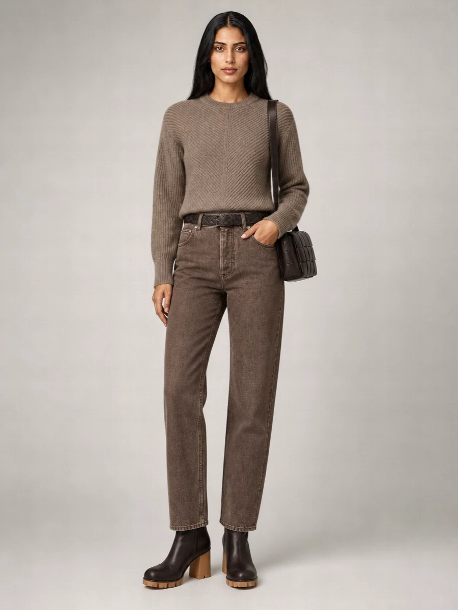Bottega Veneta Denim Straight-Leg Jeans