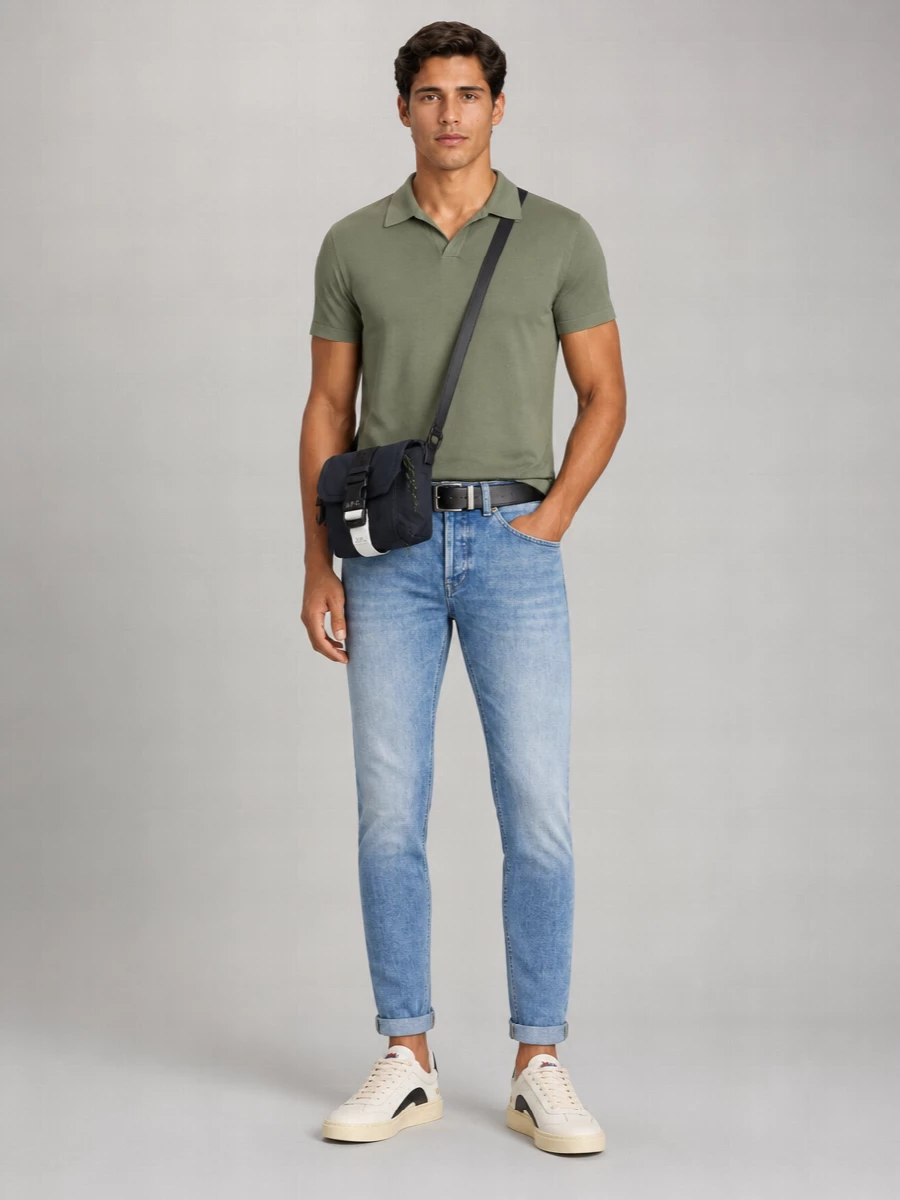 A.p.c. Trek Adjustable Strap Messenger Bag