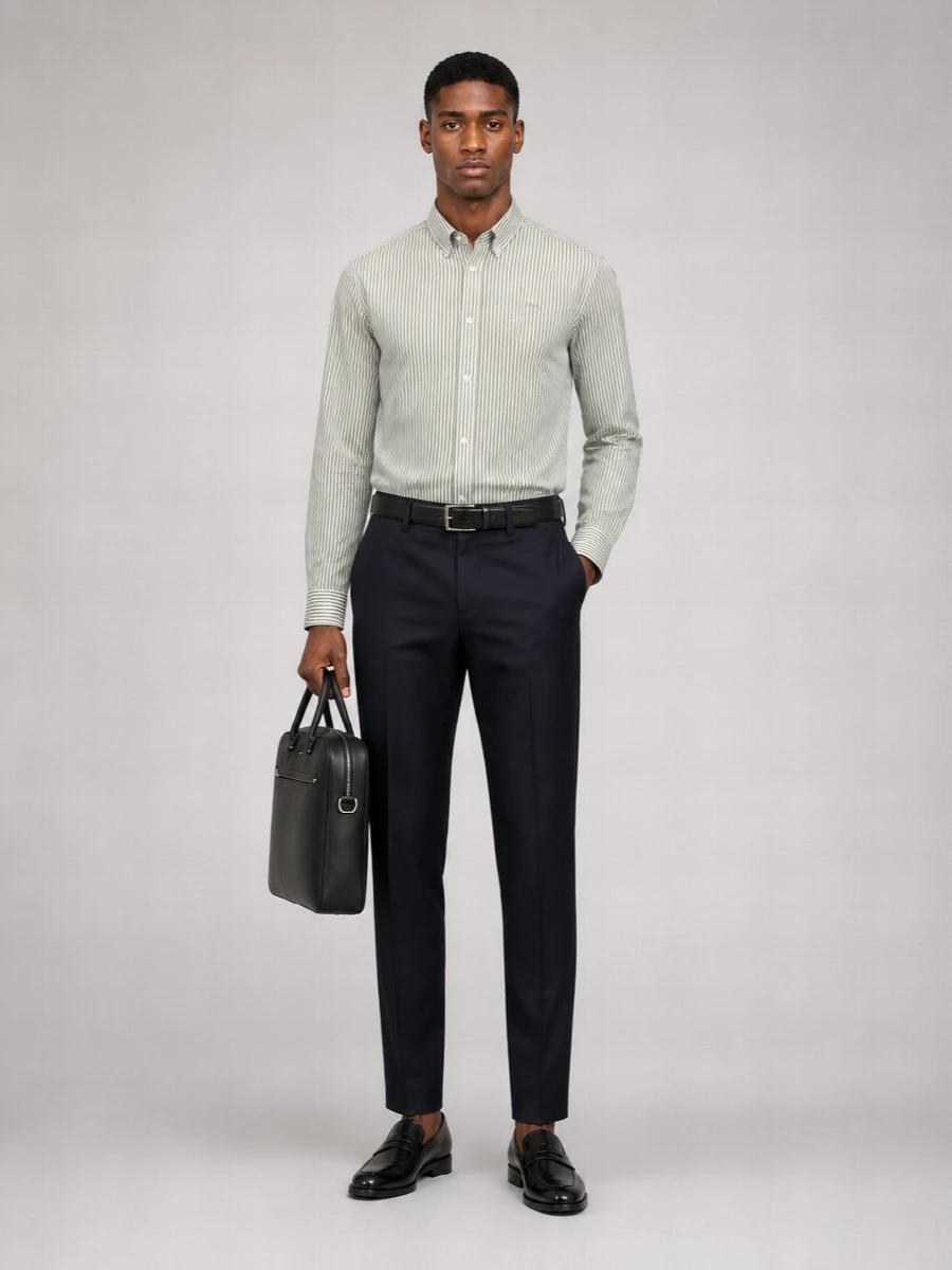 Boss Slim-Fit Cotton Oxford Shirt