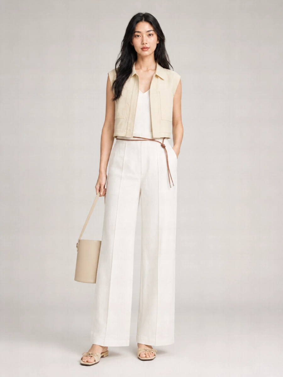 Herno Nylon Cropped Vest