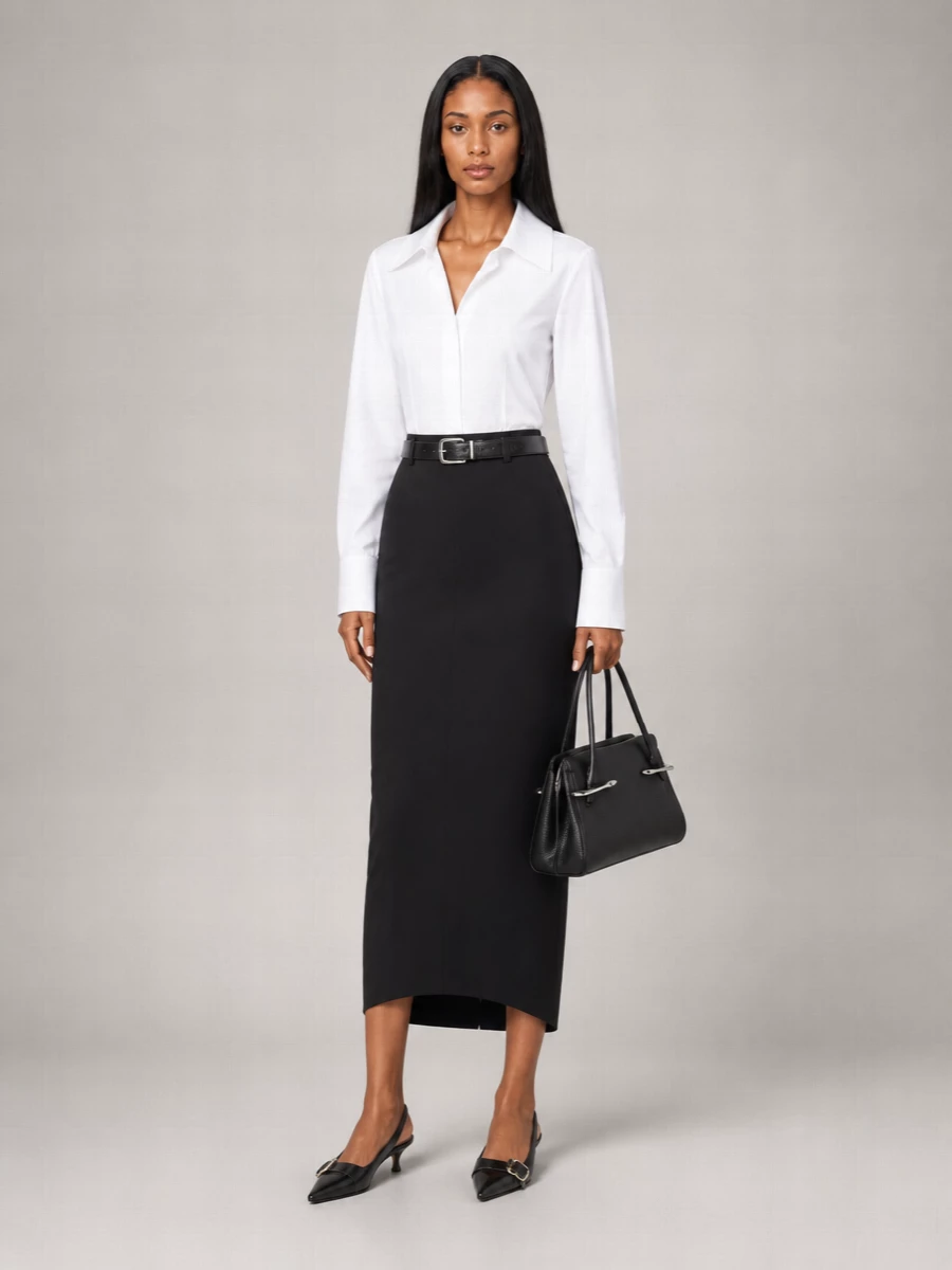Givenchy Wool Blend Skirt