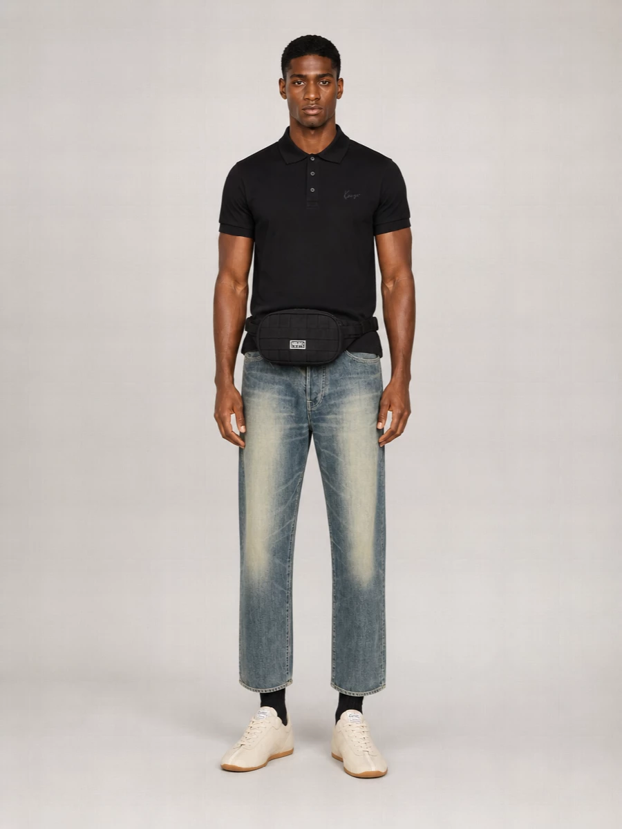 Kenzo Cotton Piqué Polo Shirt