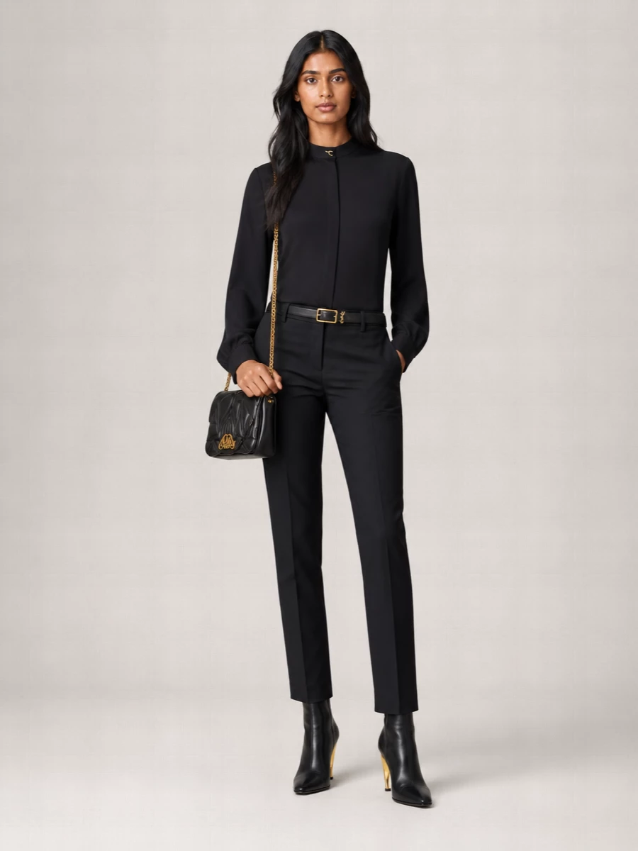Alexander Mcqueen Silk Blouse