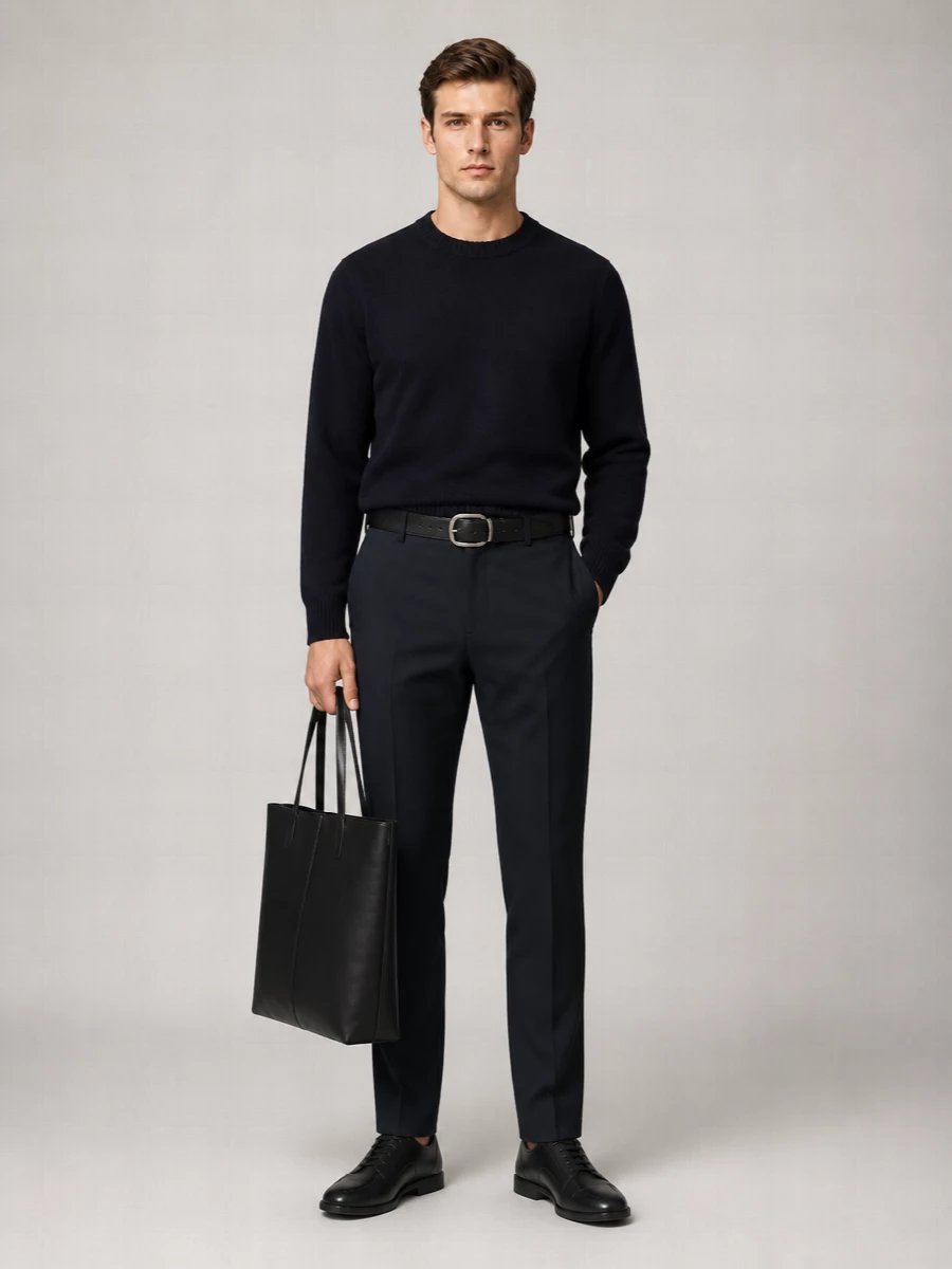Jil Sander Crew-Neck Wool Sweater