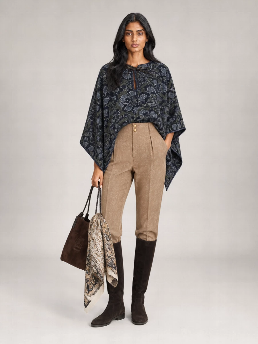 Etro Patterned Cape