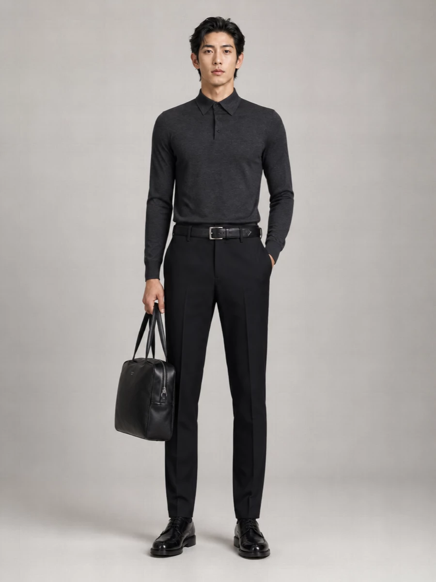 Zegna Cashmere Tailored Trousers