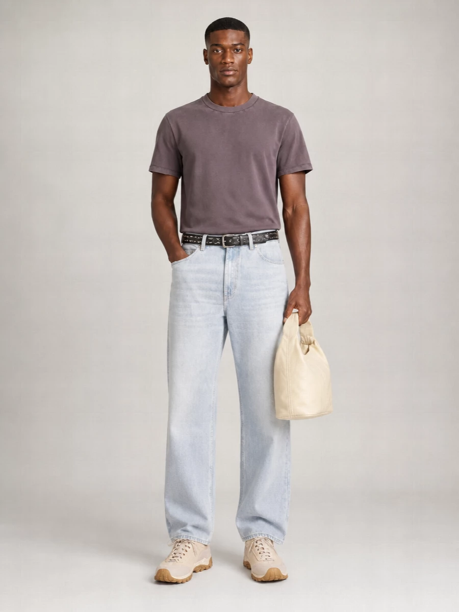 Our Legacy Wide-Leg Denim Jeans