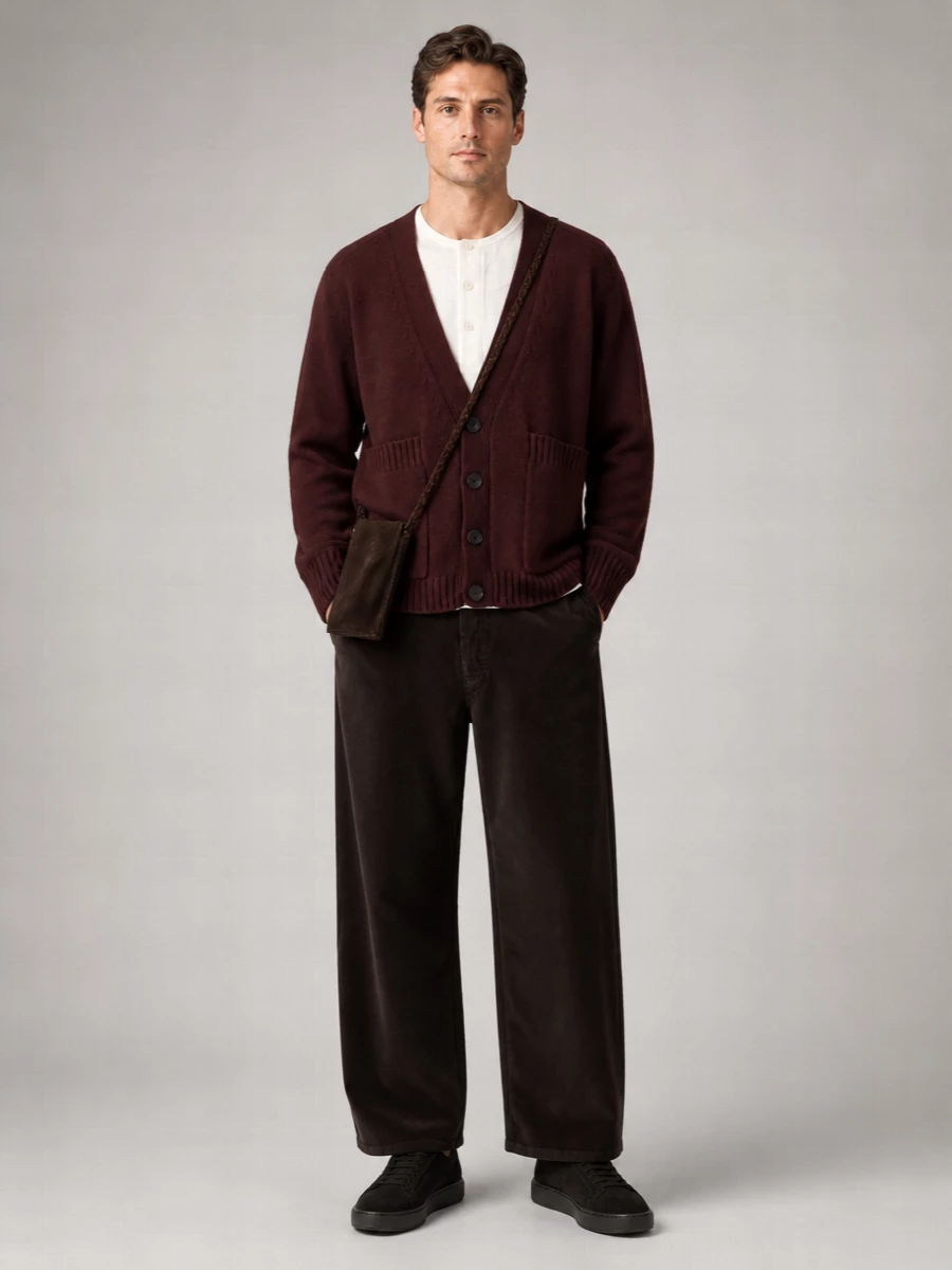 Studio Nicholson lambswool cardigan