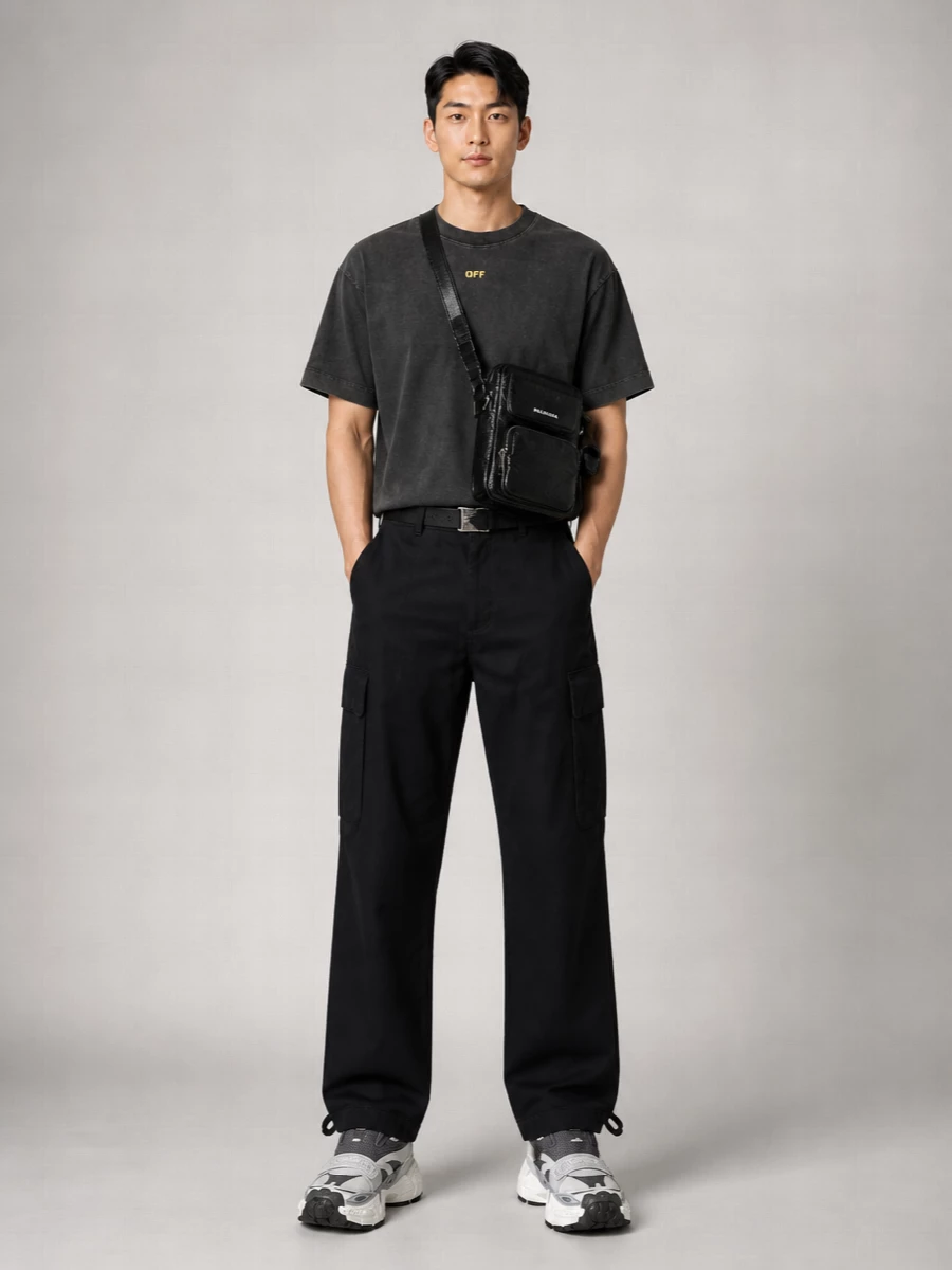 Off-White Cargo Trousers