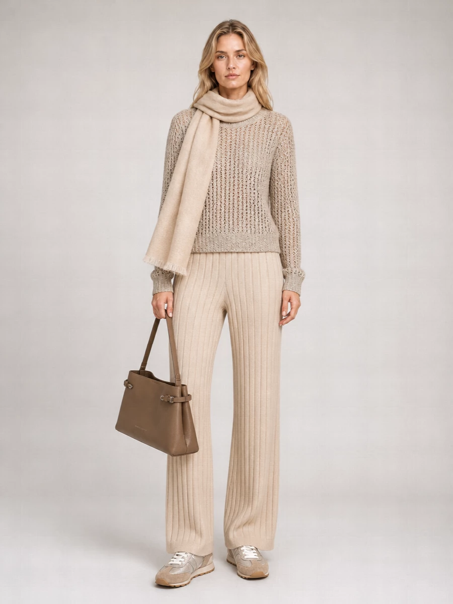 Brunello Cucinelli Silk And Linen Open-Knit Sweater