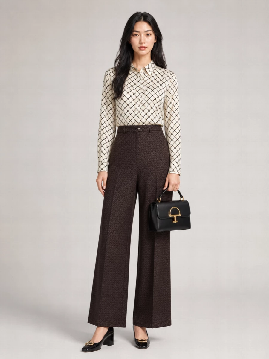 Gucci Leather Square-Toe Pumps