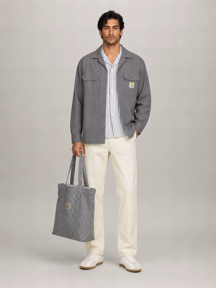 Carhartt Wip Cotton Long Sleeve Shirt Jacket