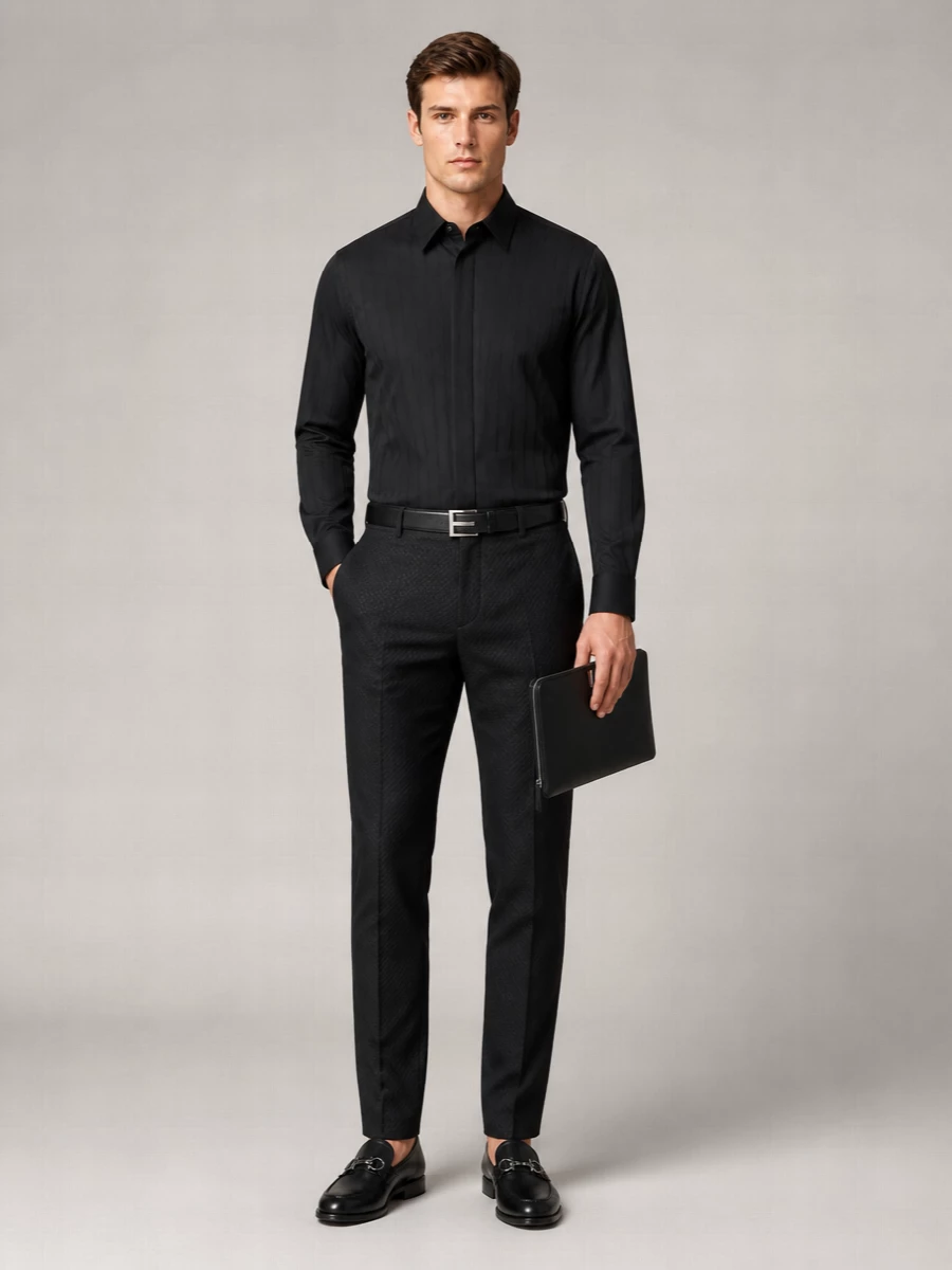 Ferragamo Leather Loafers