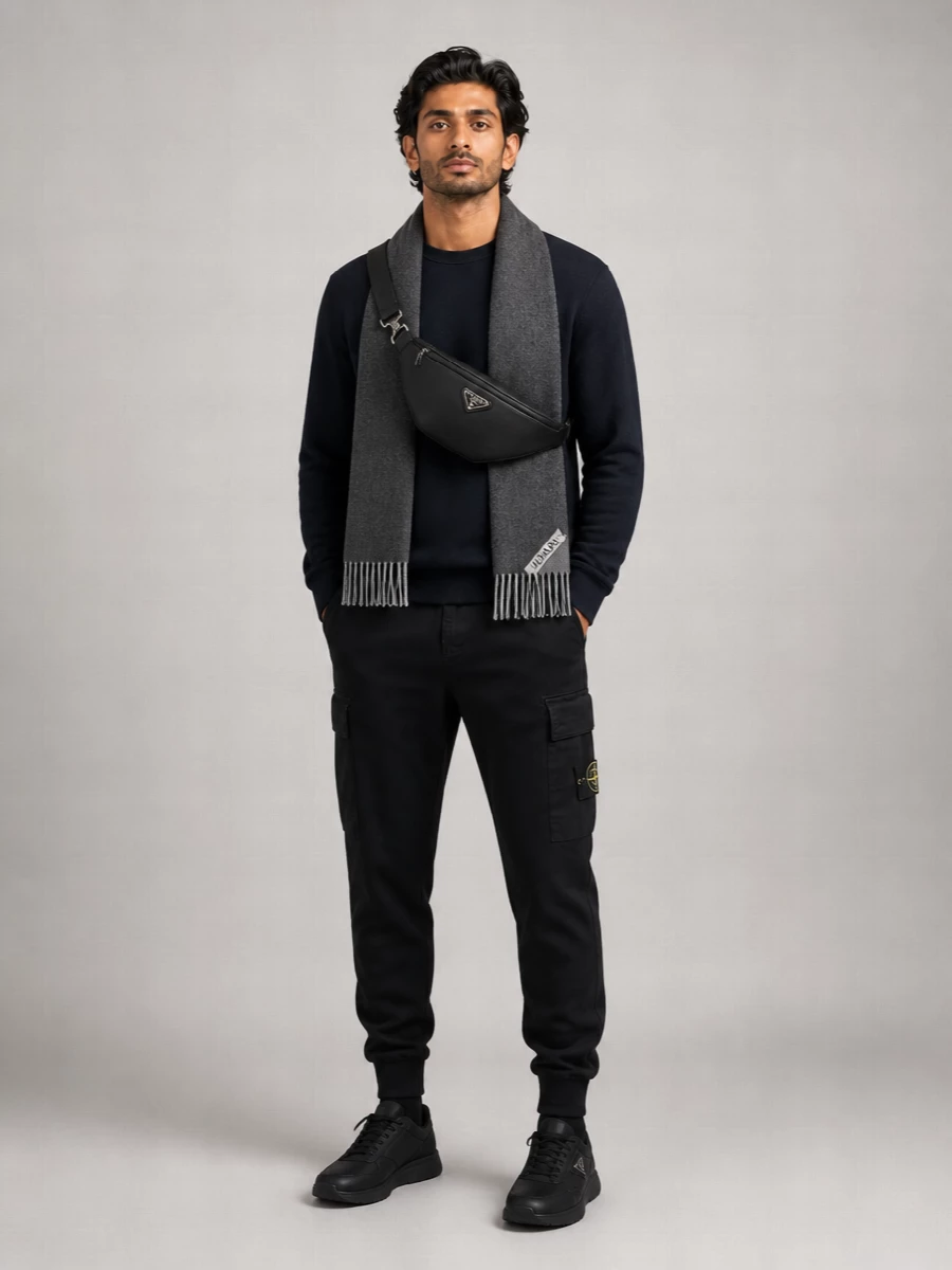 Stone Island Cotton Long-Sleeve T-Shirt