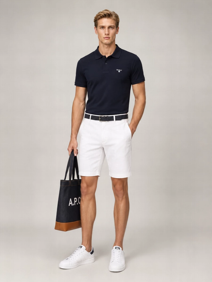 Barbour Embroidered Logo Polo Shirt