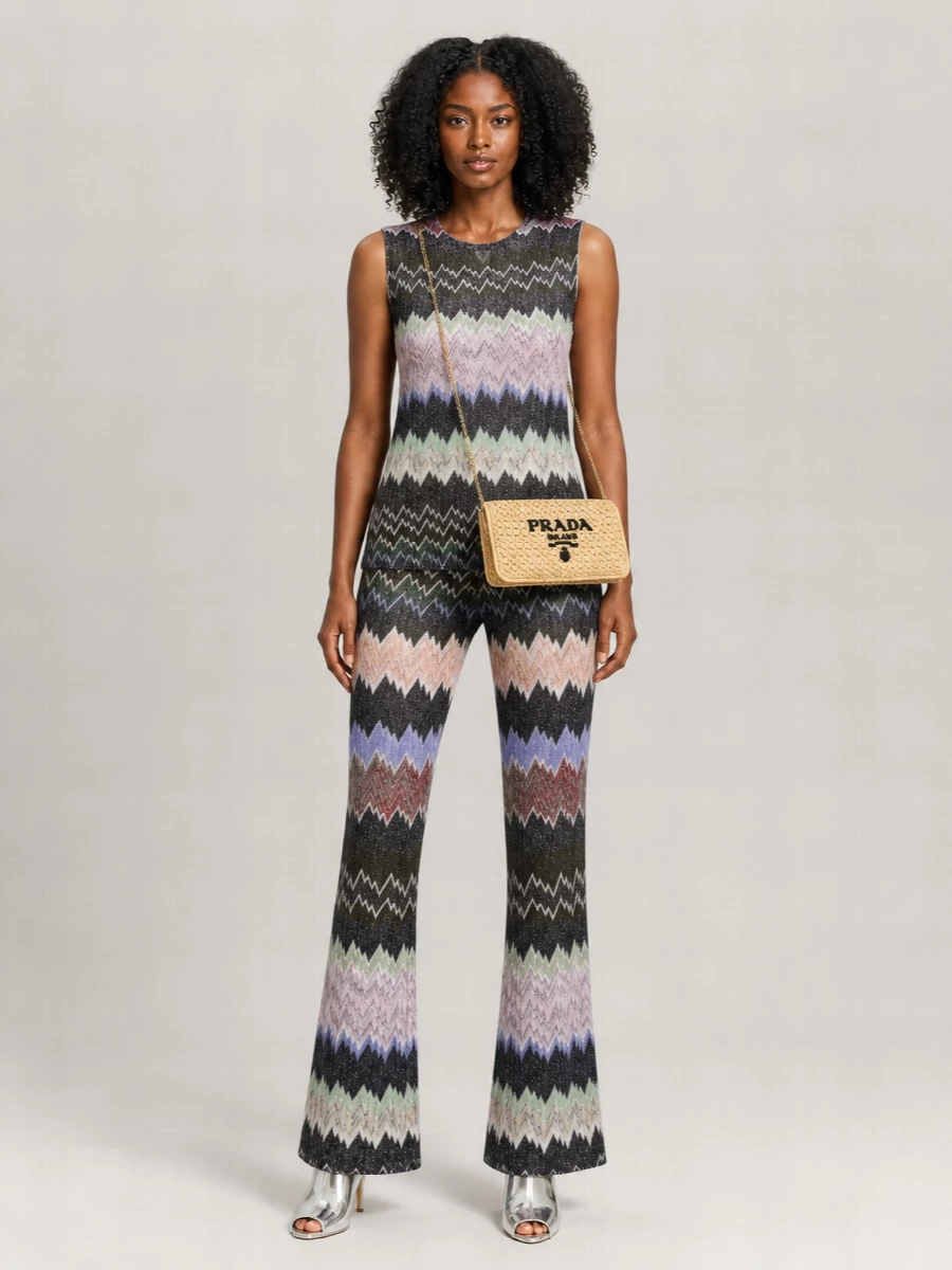 Missoni Metallic Tank Top