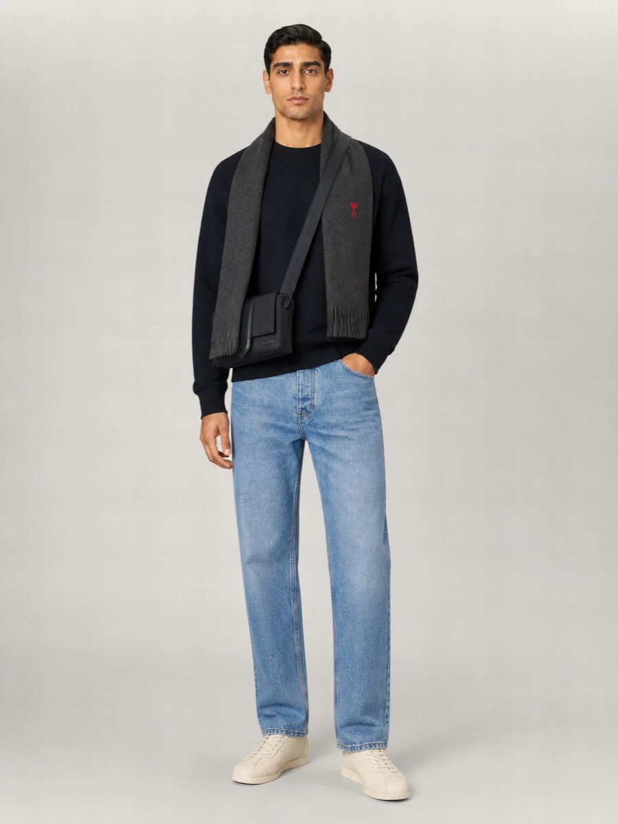 Ami Paris Cotton Sweatshirt