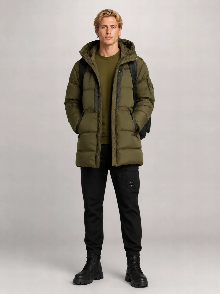 C.p. Company Down Padded Coat