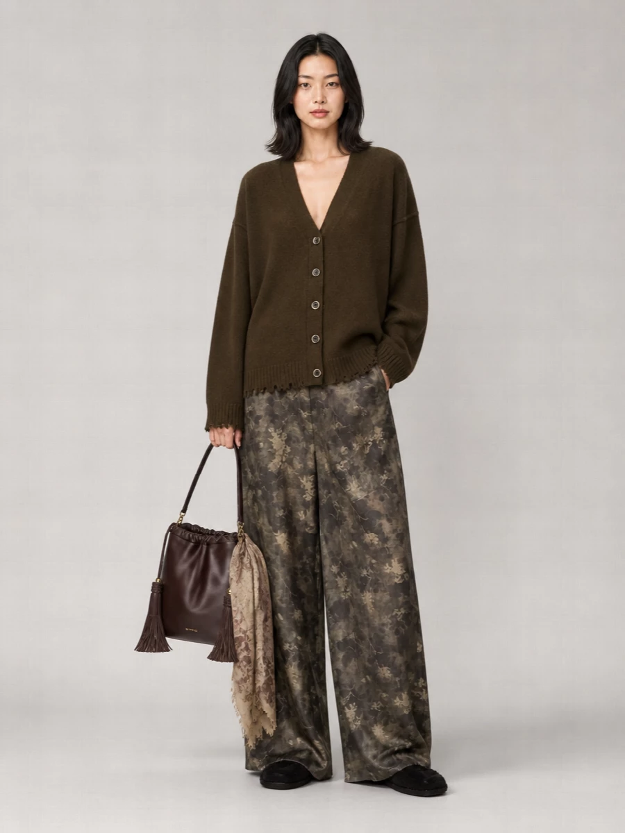 Etro Medium Lamb Leather Shoulder Bag