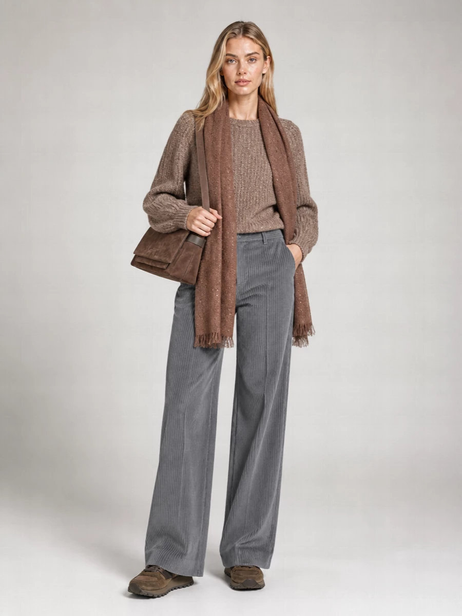 Brunello Cucinelli Monili Suede Clutch Bag