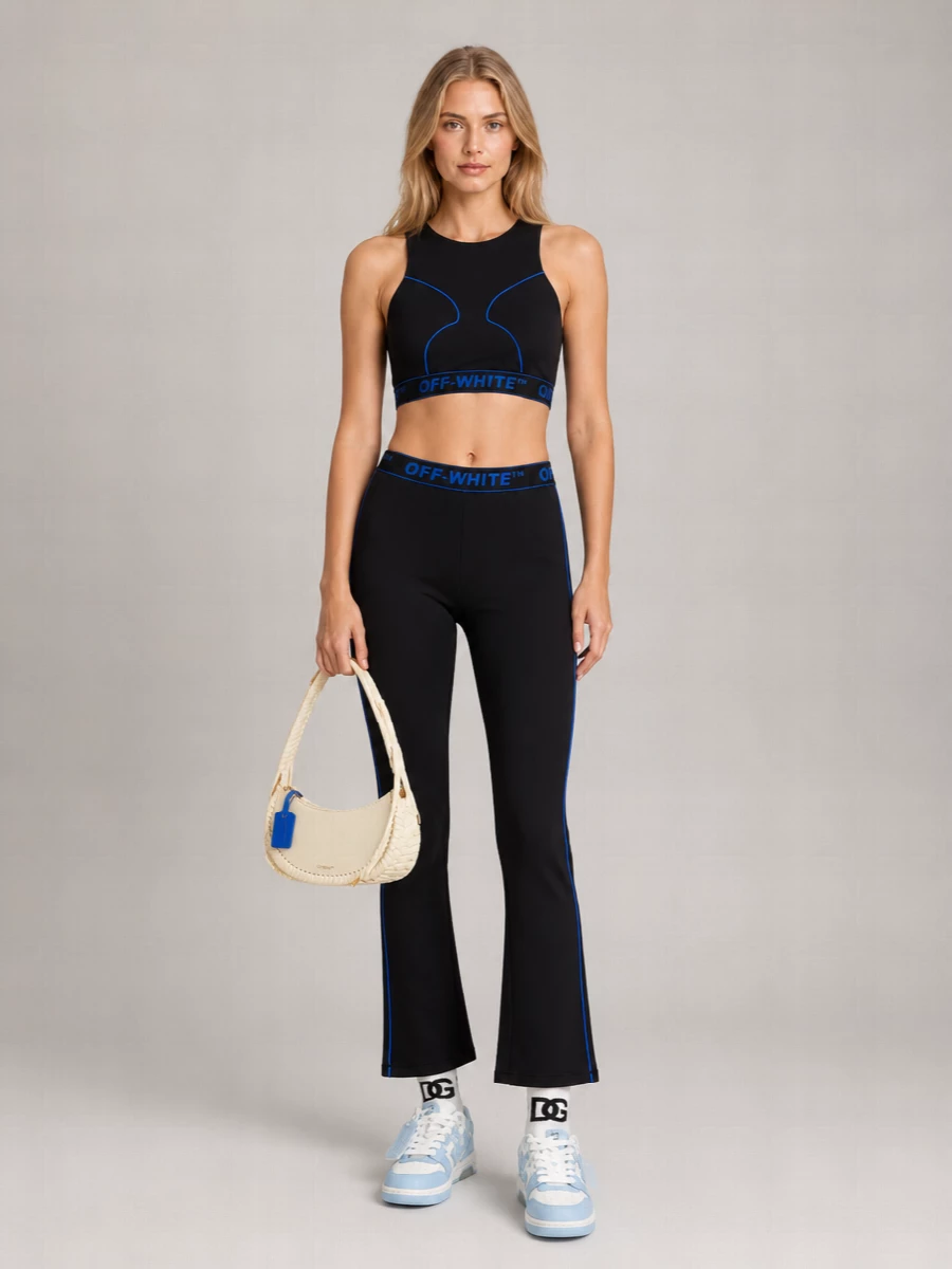 Off-White logo-waist briefs