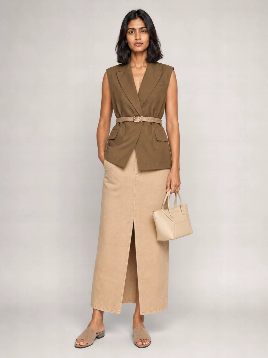 Brunello Cucinelli Cotton Blend Vest