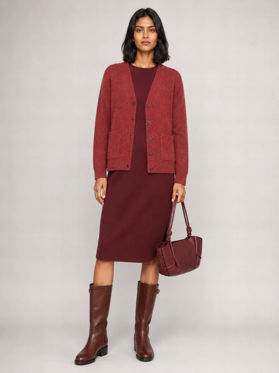 Dries Van Noten Alpaca Wool Fitted Jacket