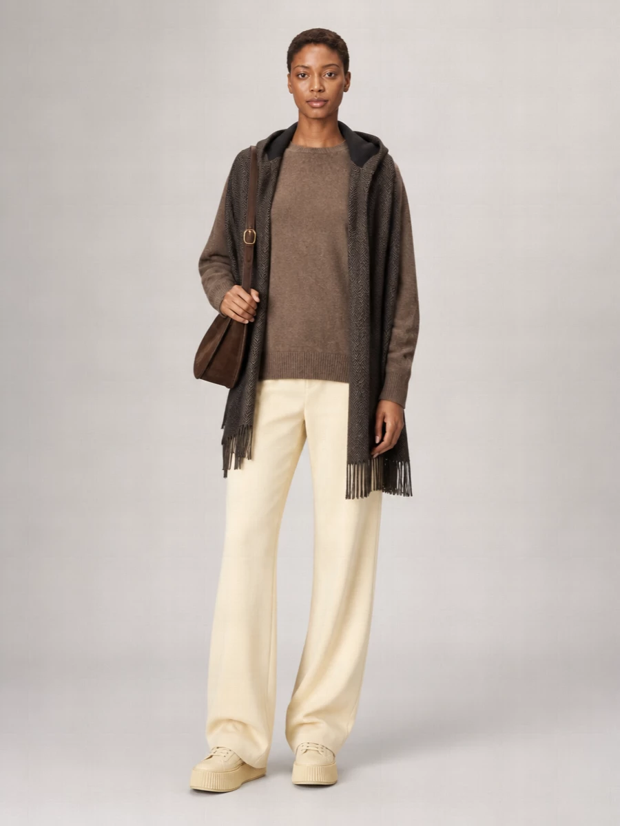 Jil Sander Wool Sleeveless Crew-Neck Vest