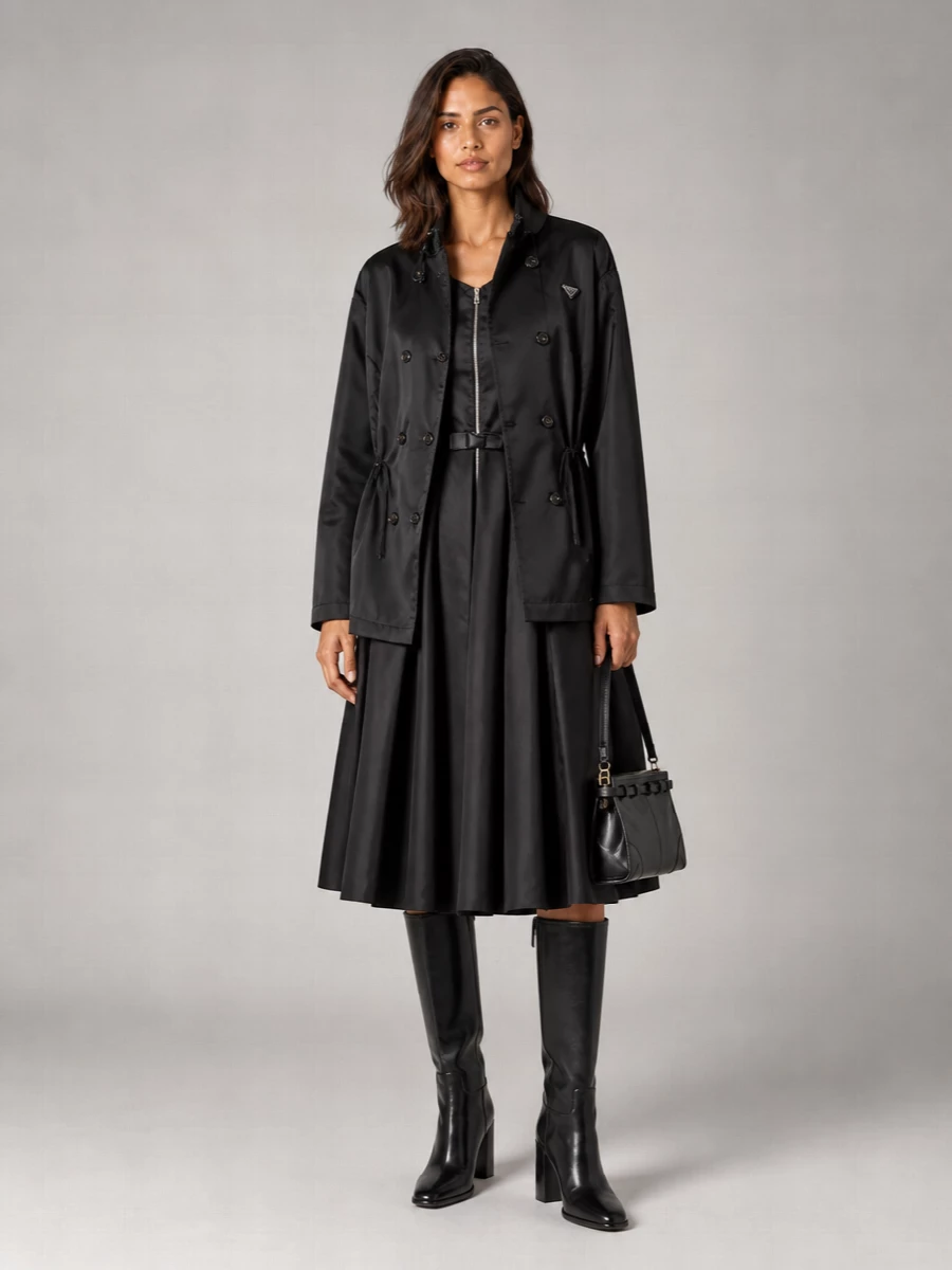 Prada re-nylon fitted jacket