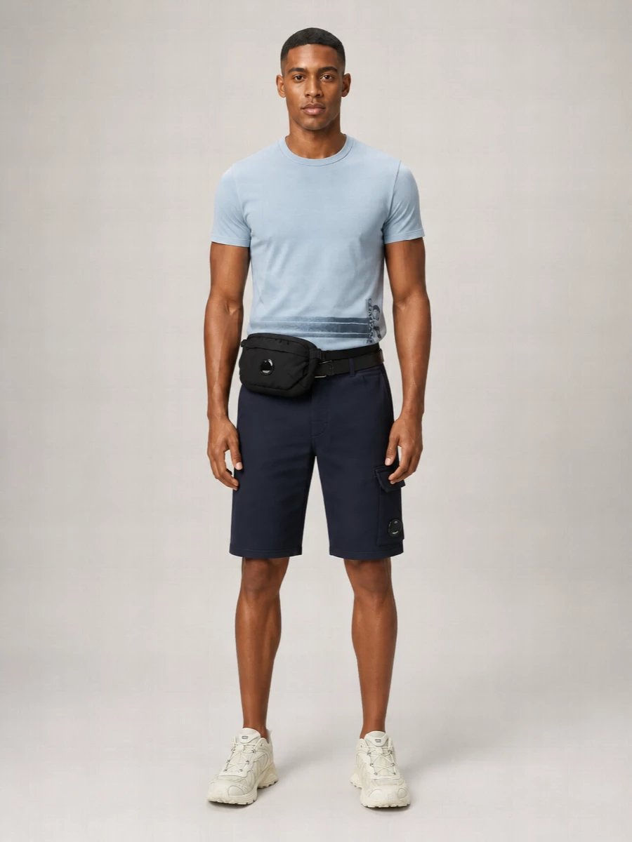 C.p. Company Cotton Straight-Leg Bermuda Shorts