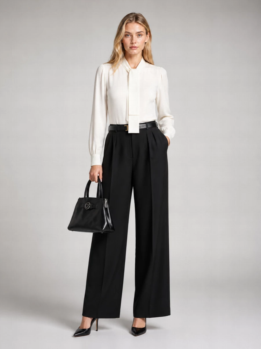 Max Mara Virgin Wool High-Rise Cropped Straight-Leg Slim-Fit Trousers