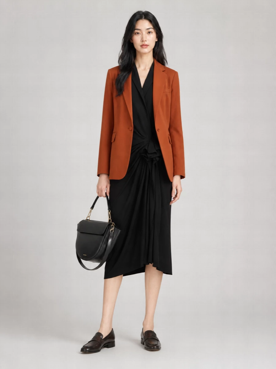 Dries Van Noten Satin Blazer