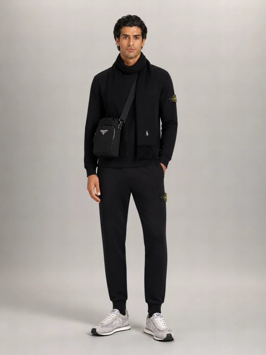 Stone Island Cotton Track Pants