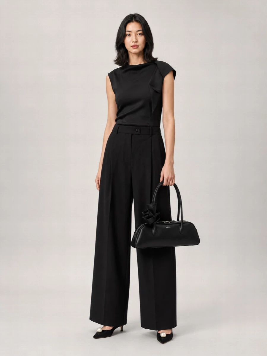Sportmax silk satin blouse