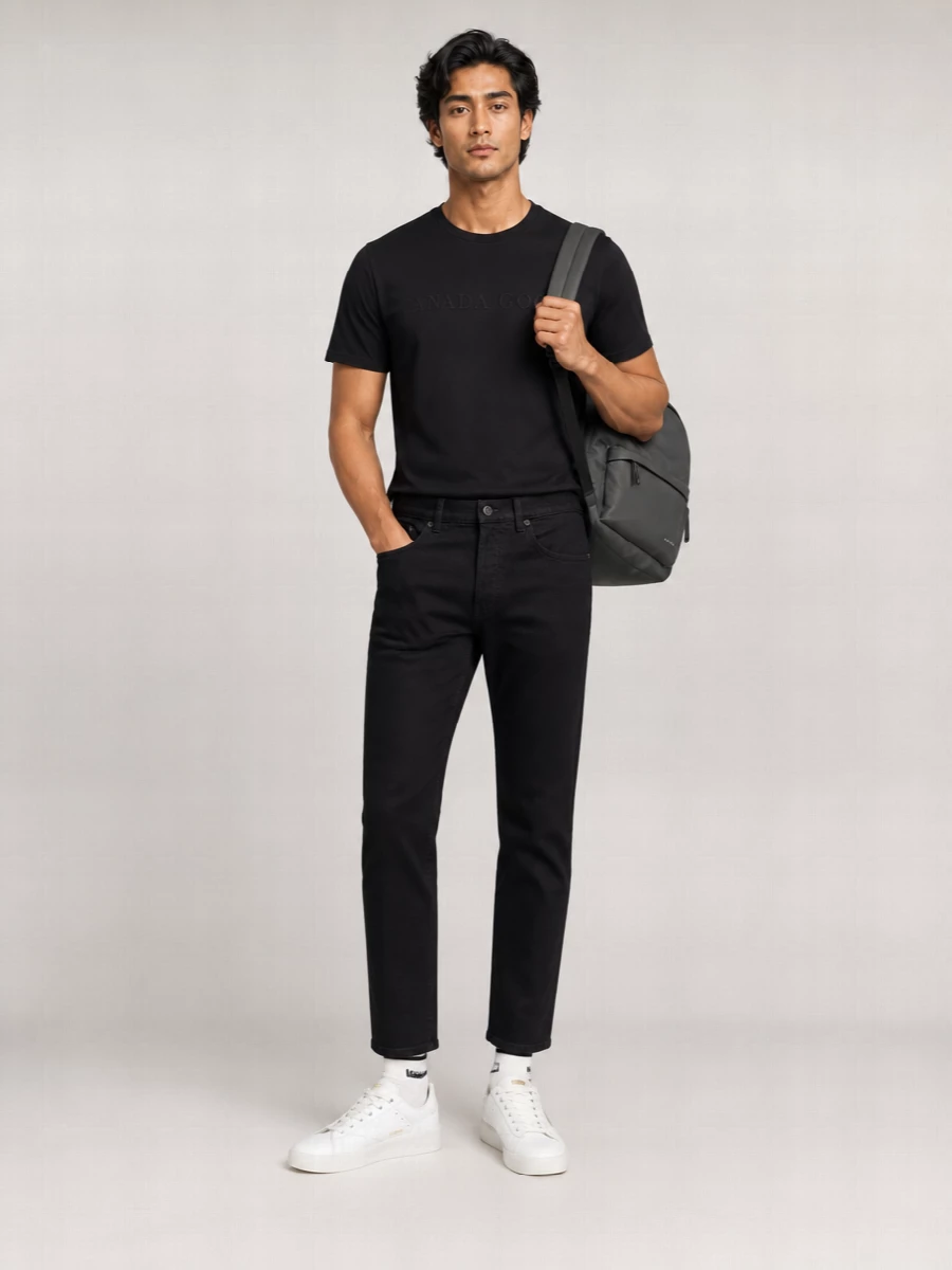 Canada Goose Cotton Embroidered Logo T-Shirt