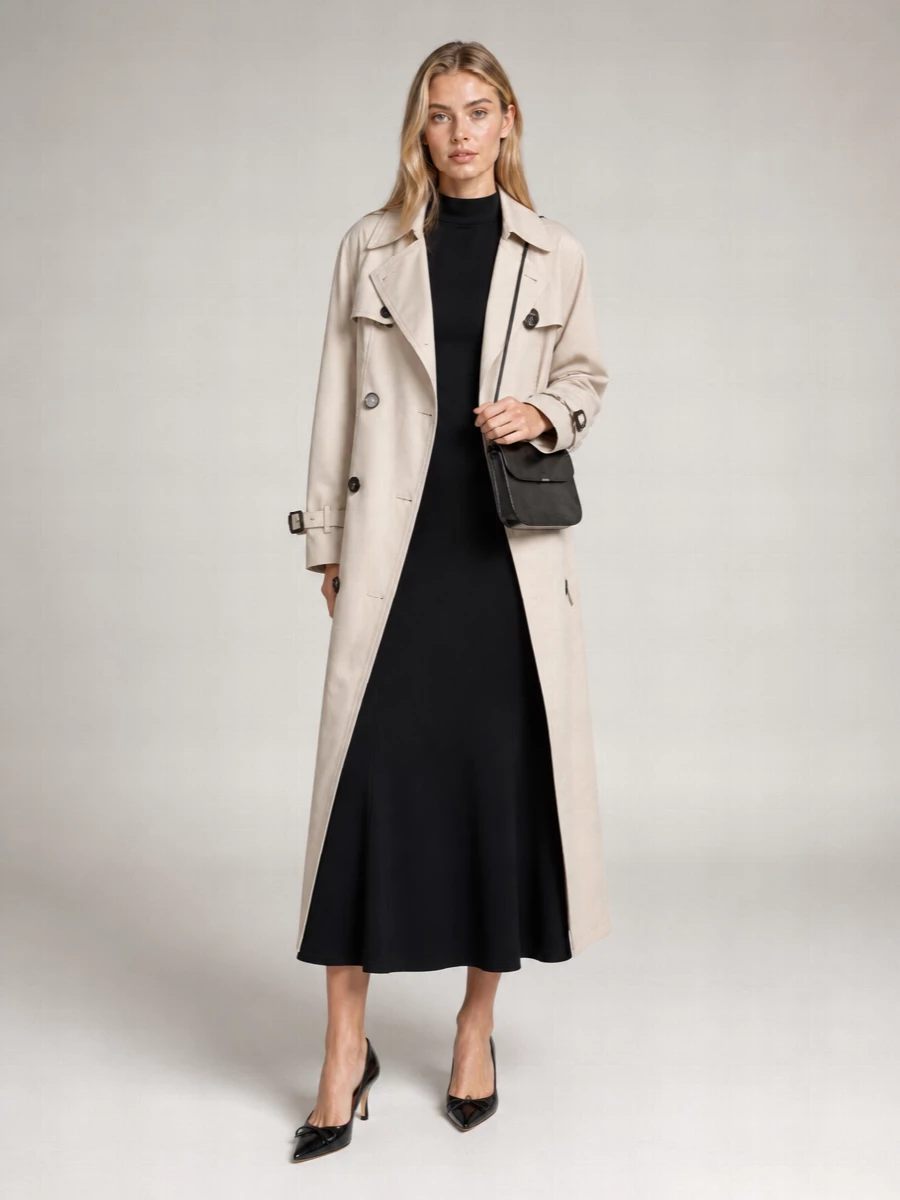 Jacquemus Double-Breasted Belted Trench Coat