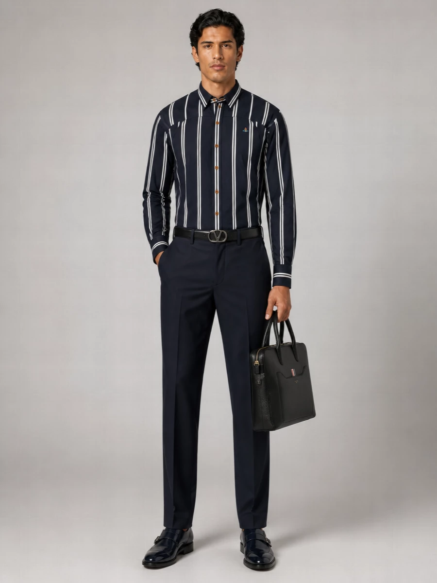 Vivienne Westwood Striped Cotton Shirt