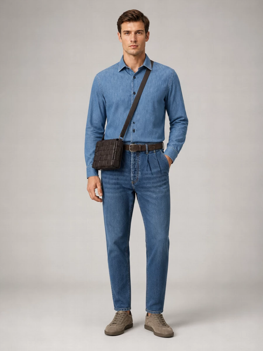 Brunello Cucinelli Leather Belt
