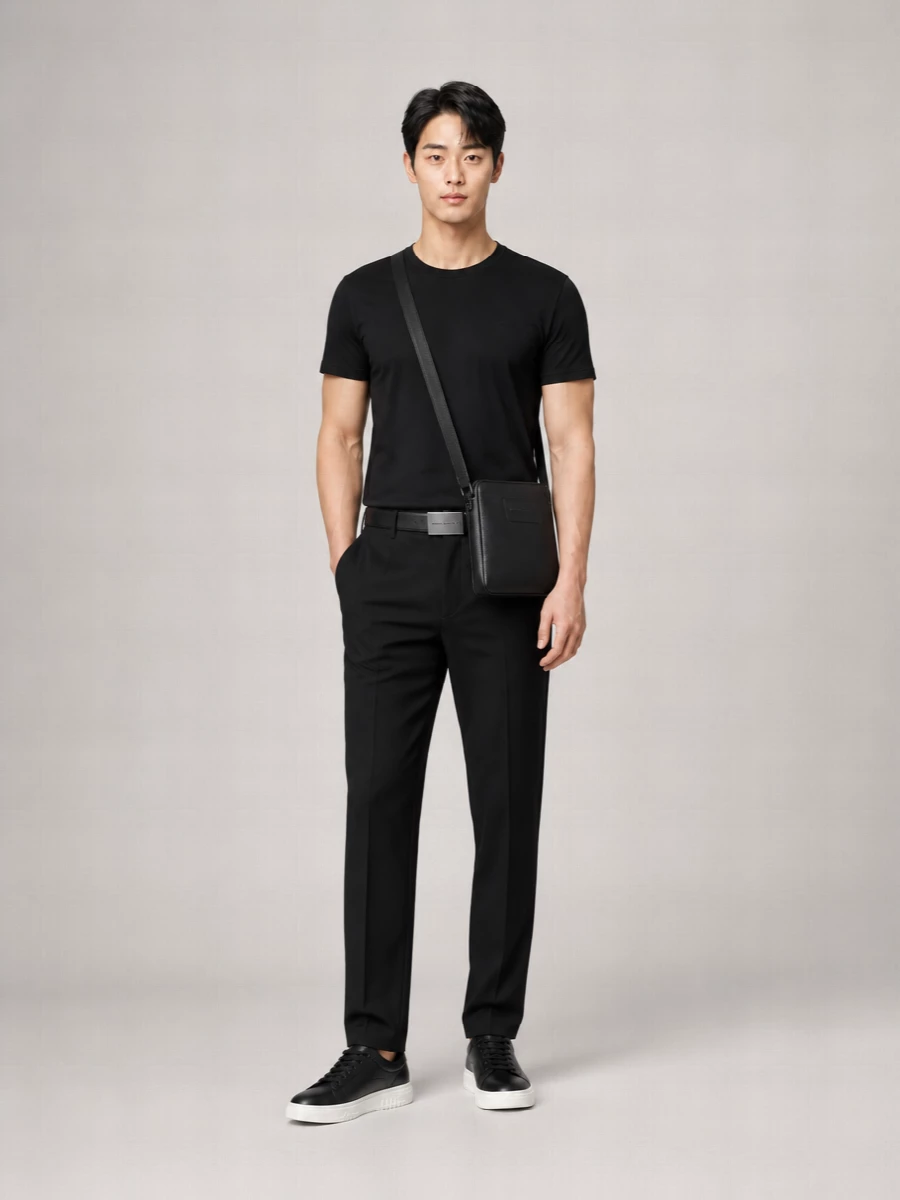 Emporio Armani Cotton Logo-Print Regular-Fit T-Shirt