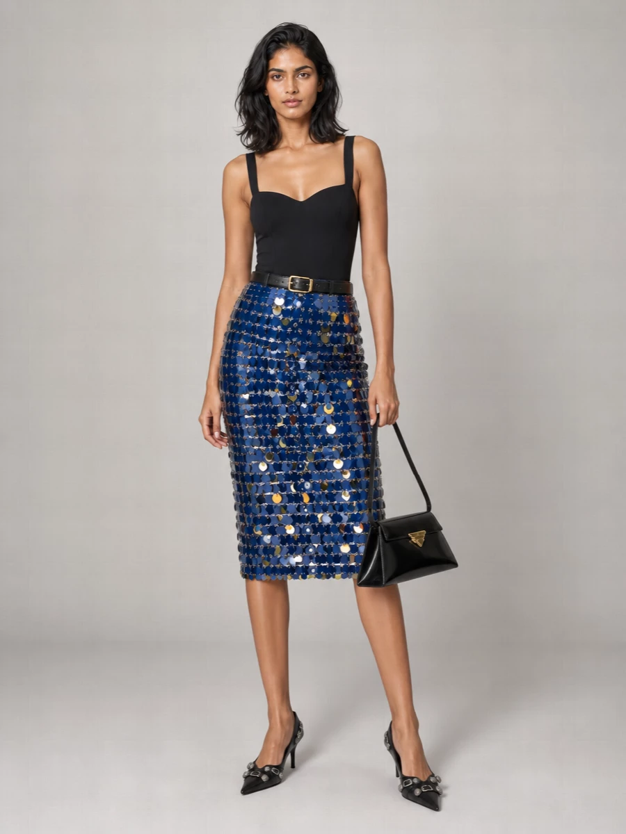 Paco Rabanne Pencil Skirt