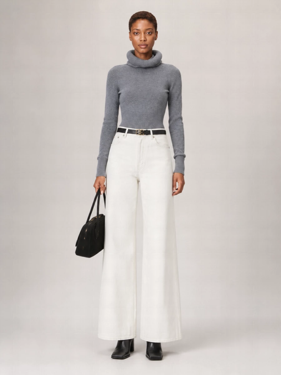Alaïa Leather Clutch Bag